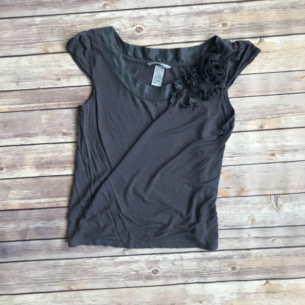 H&M Charcoal Gray Women’s Blouse